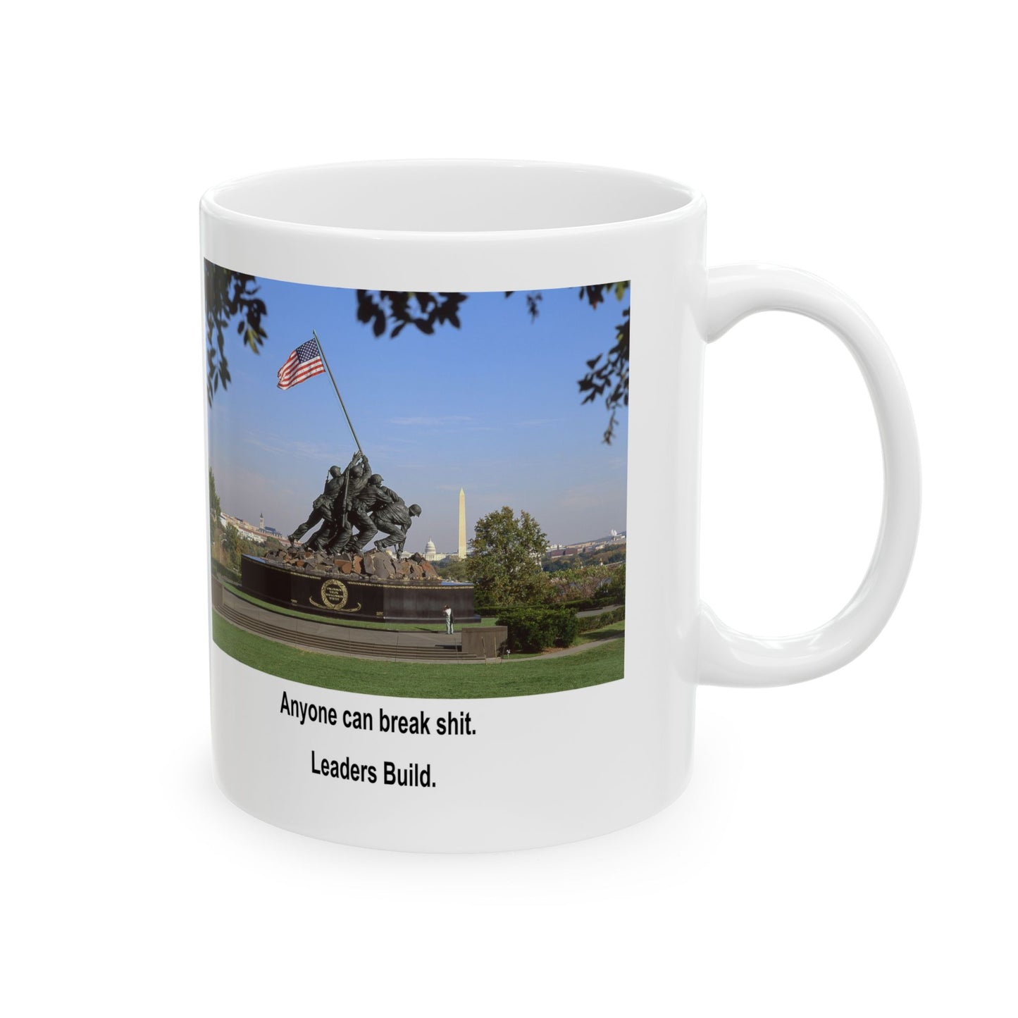 Leaders Build Ceramic Mug - 11oz