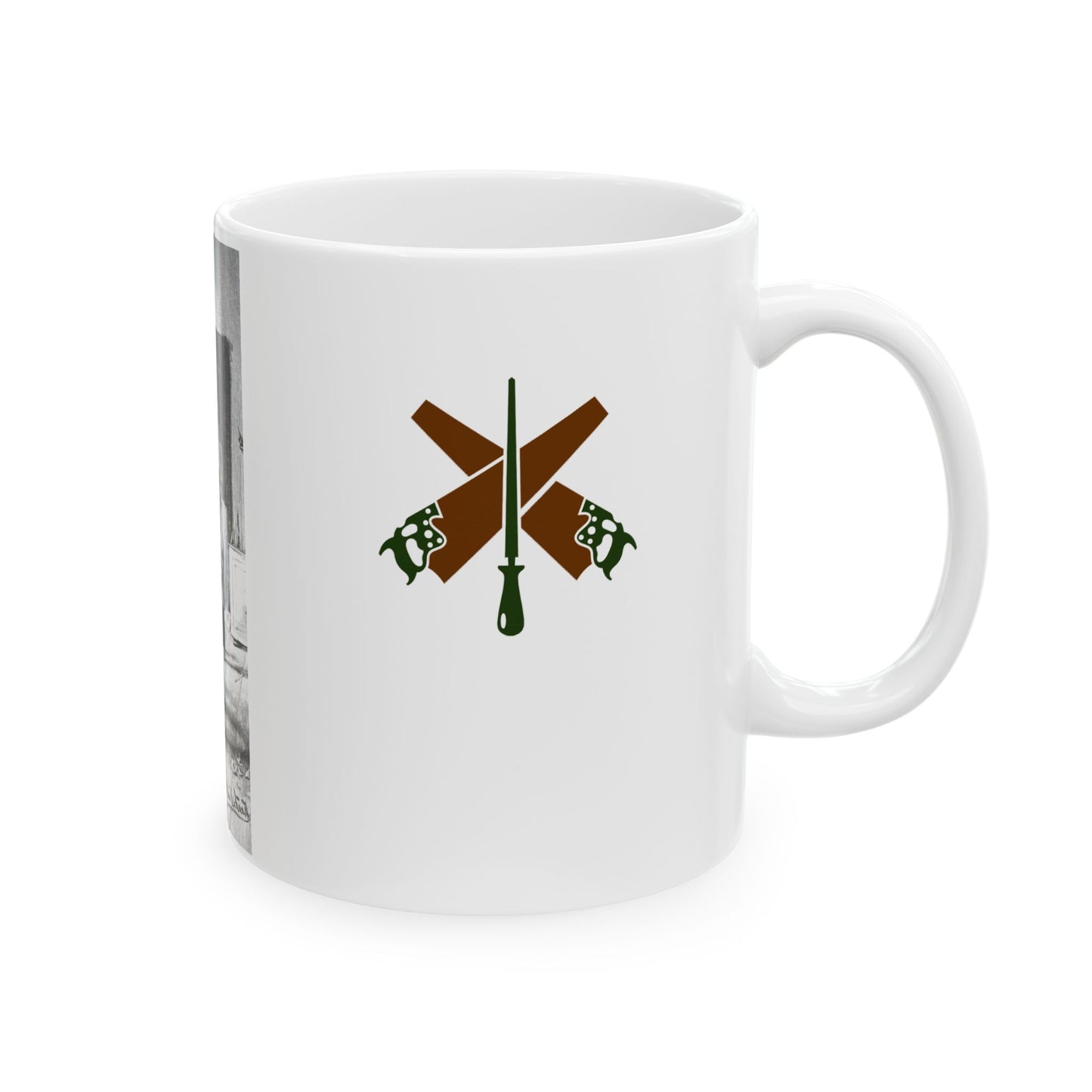 Shop Teacher's Vintage-Inspired Ceramic Mug | 11oz & 15oz