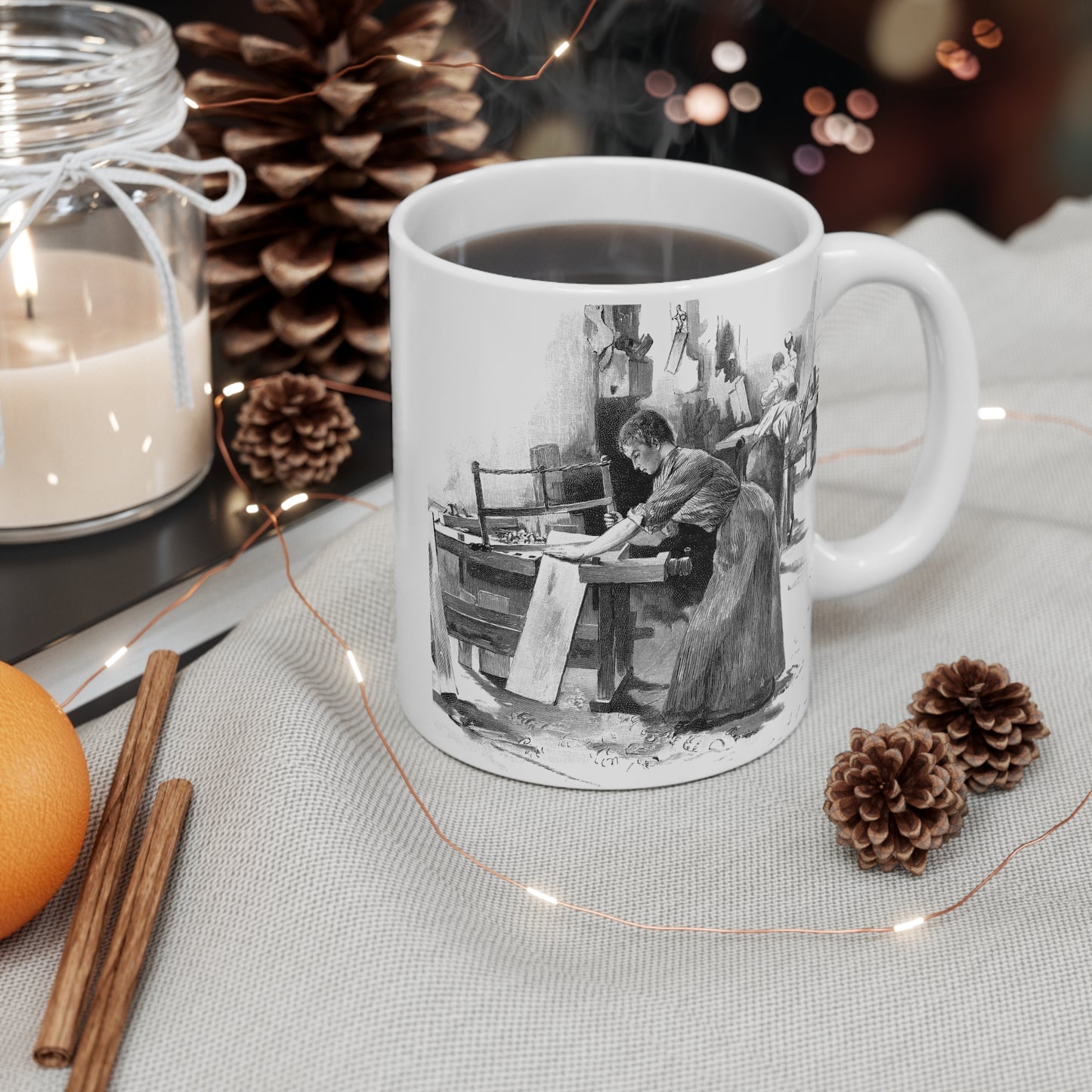 Empowering Mug - Nevertheless She Persisted, Inspirational Gift, Motivational Coffee Cup, Feminist Decor, Unique Office Mug