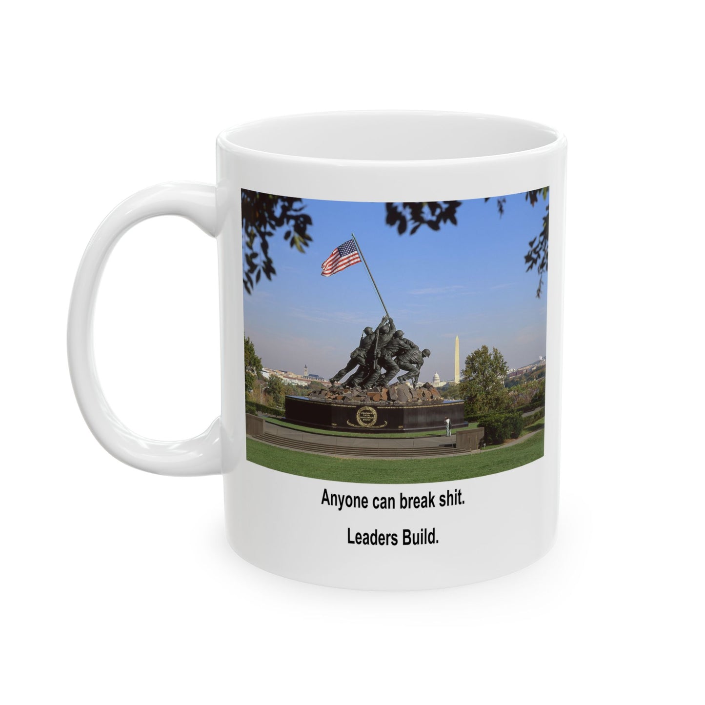 Leaders Build Ceramic Mug - 11oz