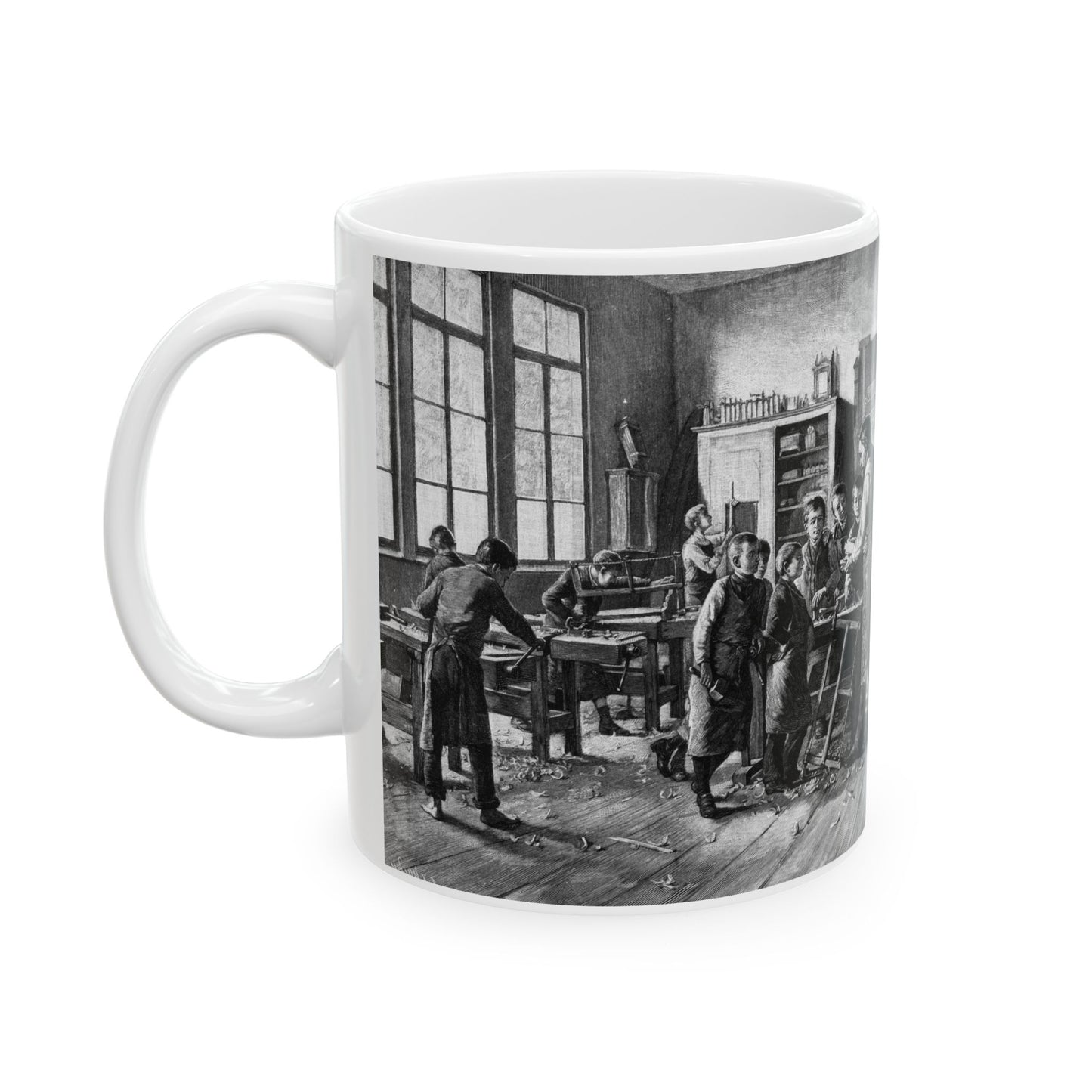 Shop Teacher's Vintage-Inspired Ceramic Mug | 11oz & 15oz