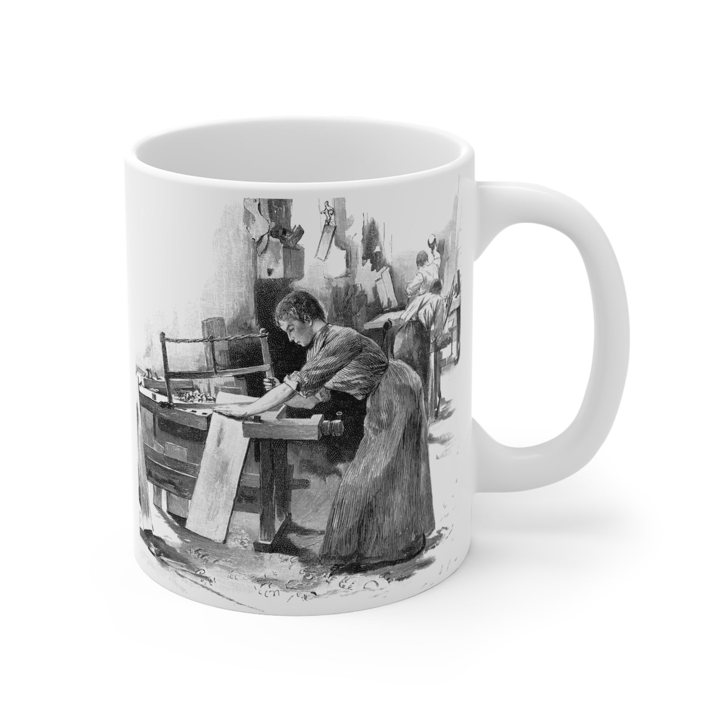Empowering Mug - Nevertheless She Persisted, Inspirational Gift, Motivational Coffee Cup, Feminist Decor, Unique Office Mug