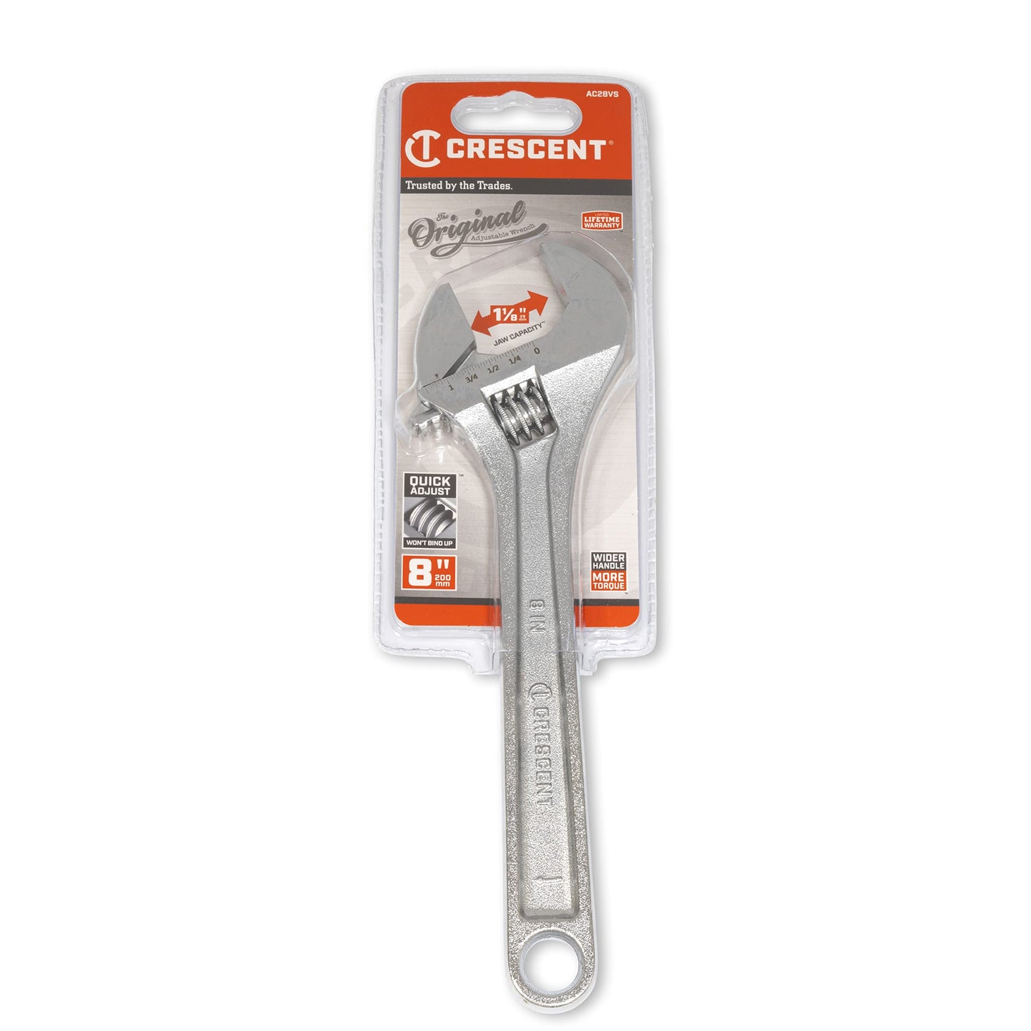 Crescent 10" Adjustable Wrench - Carded - AC210VS