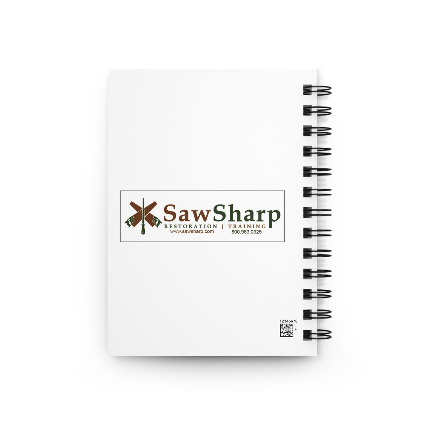 SawSharp's Seminar Notes Spiral Bound Journal - Perfect for Craftsmen & Woodworkers