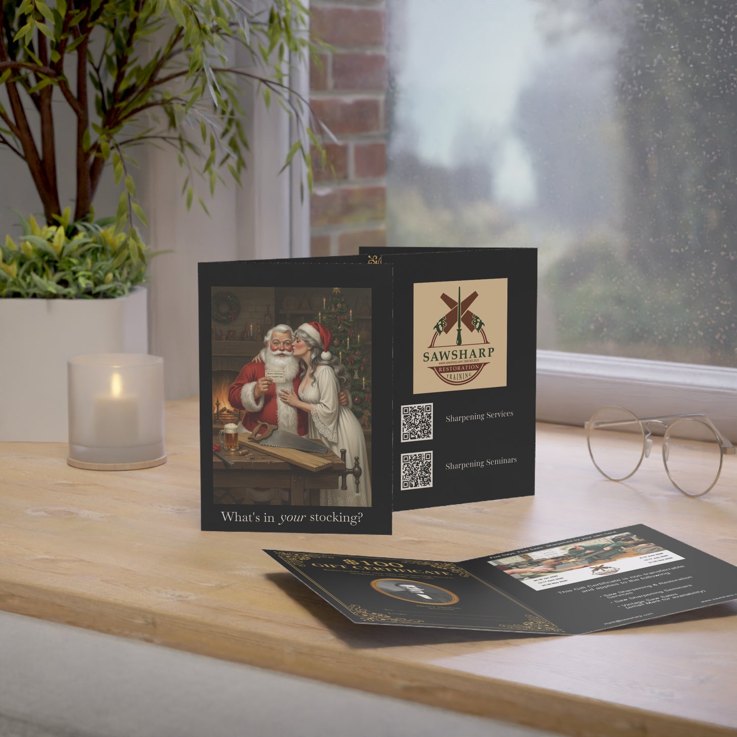 Santa Saws $100 Gift Certificate