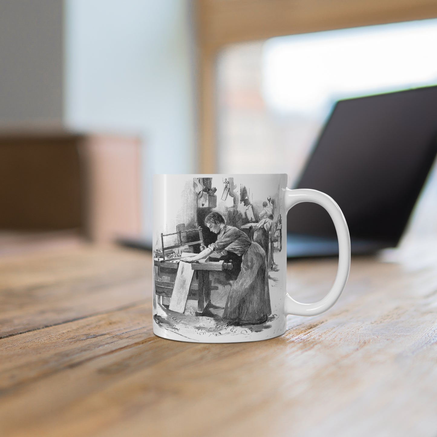 Empowering Mug - Nevertheless She Persisted, Inspirational Gift, Motivational Coffee Cup, Feminist Decor, Unique Office Mug