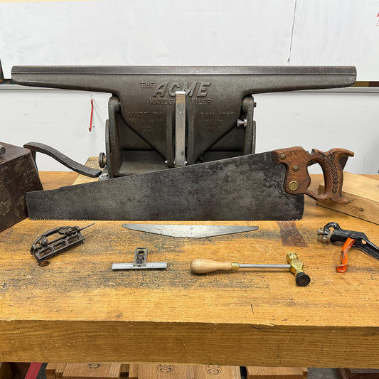 24" Simonds No. 7 Panel Saw, 7 ppi rip